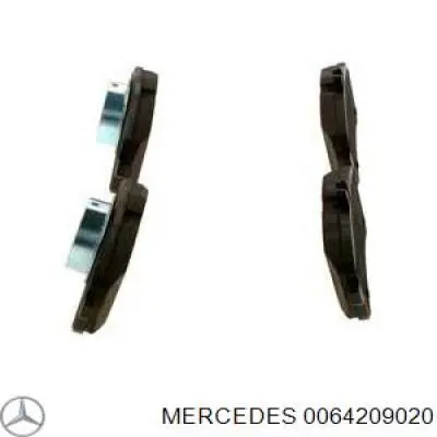 Колодки гальмові задні, дискові 0064209020 Mercedes