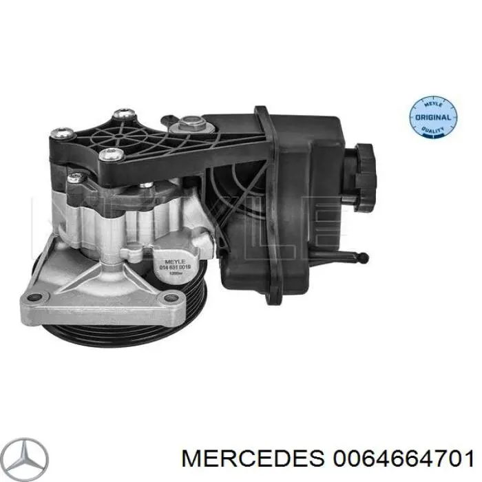 A0024669501 Mercedes Насос гідропідсилювача