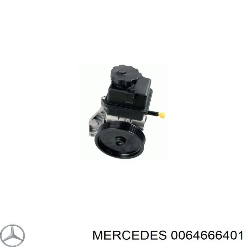 A0064666301 Mercedes насос гідропідсилювача керма (гпк)