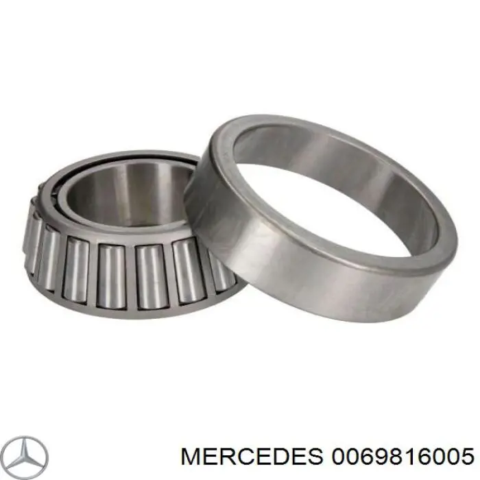 0069816005 Mercedes підшипник маточини передньої