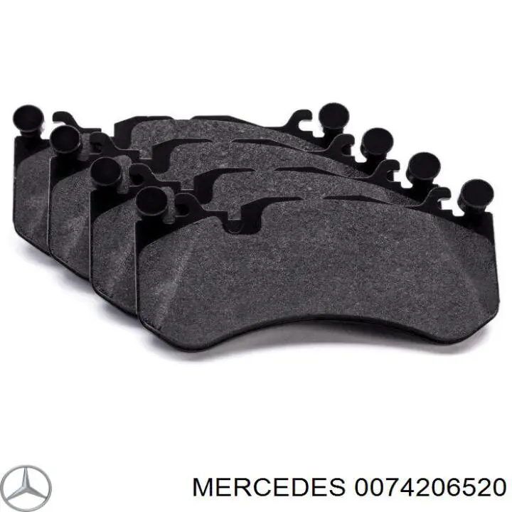 Передні тормозні колодки A0054208920 Mercedes