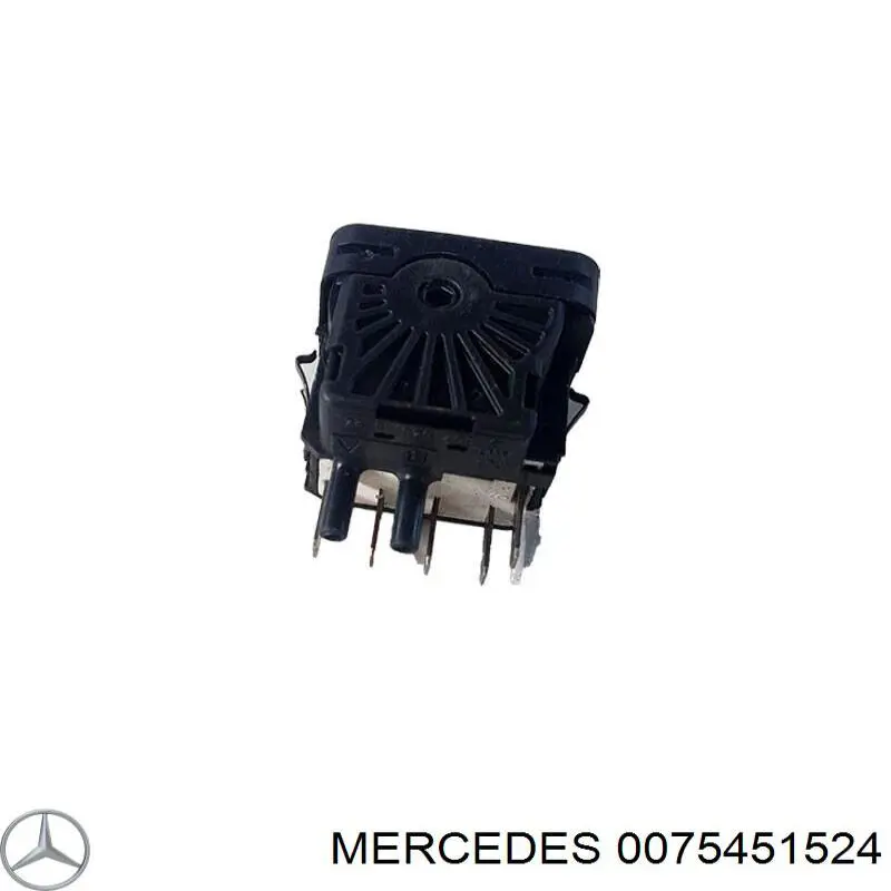 Кнопка коректора фар Mercedes A0075451524 ціна, від 21.09 USD