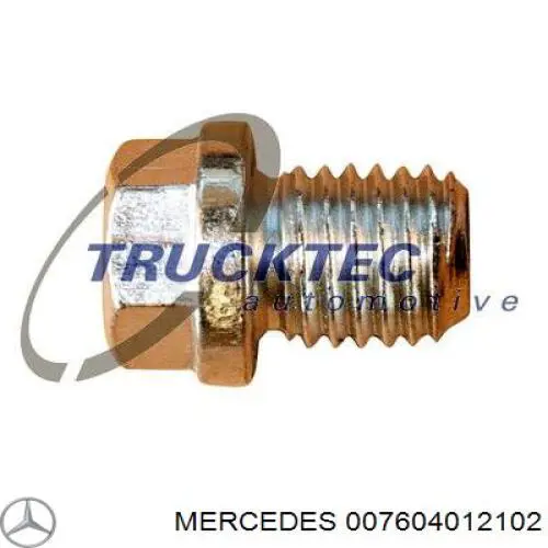 Пробка піддона двигуна Mercedes 007604012102 ціна, від 1.07 USD