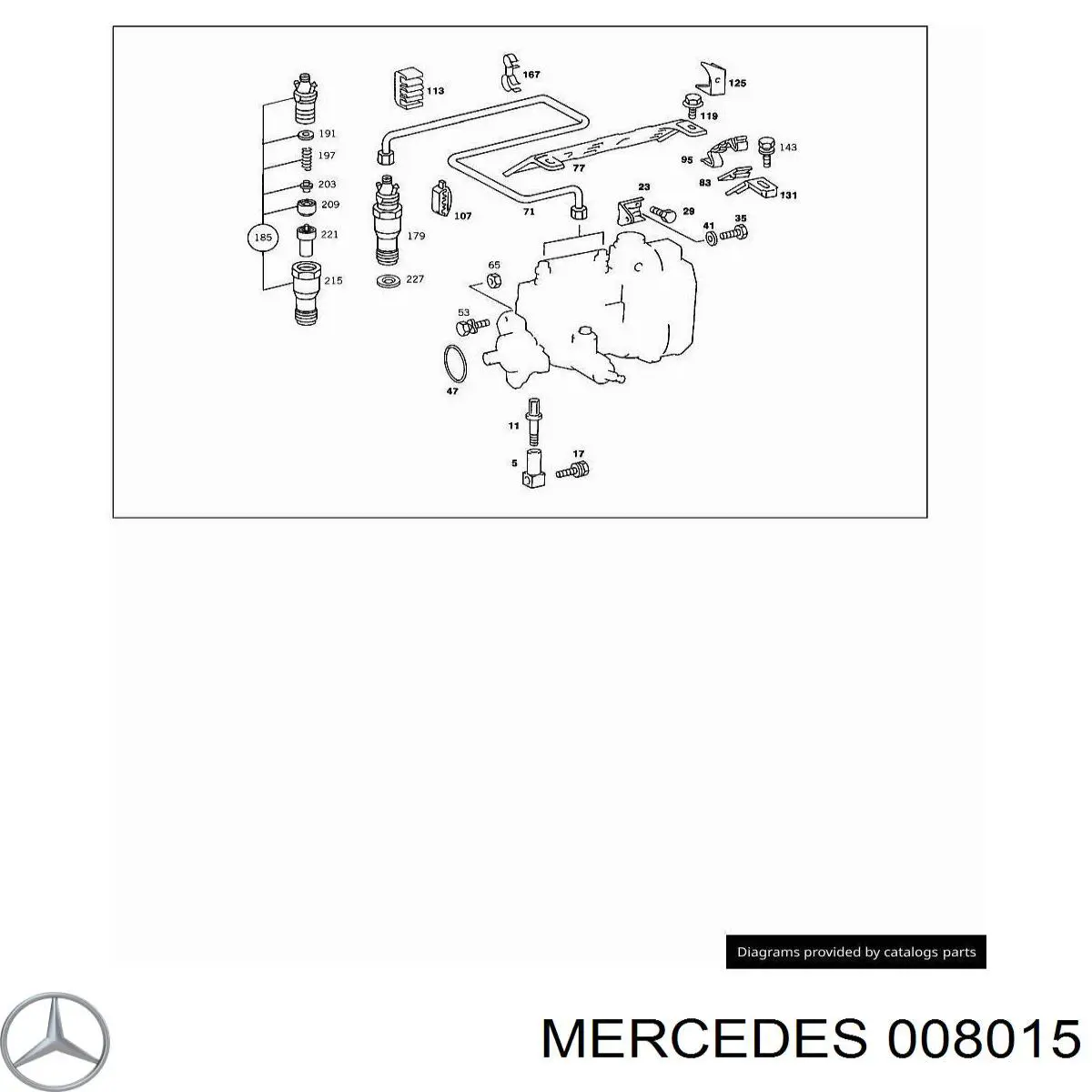  Mercedes 008015 ціна, від 3.72 USD