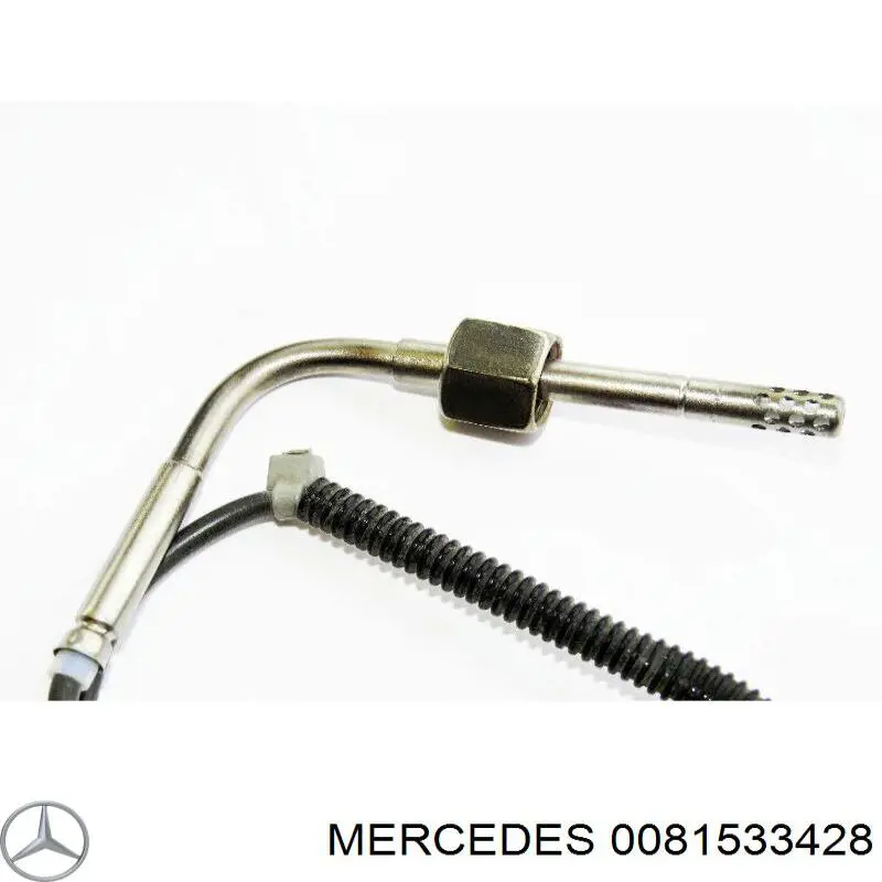 0081533428 Mercedes датчик температури відпрацьованих газів (вг, після фільтра сажі)