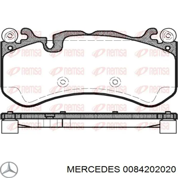 Купити P50164 Brembo Колодки гальмівні передні, дискові