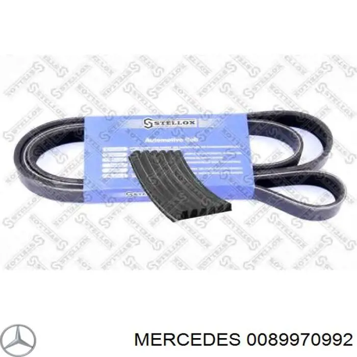 Ремінь приводний, агрегатів 0089970992 Mercedes