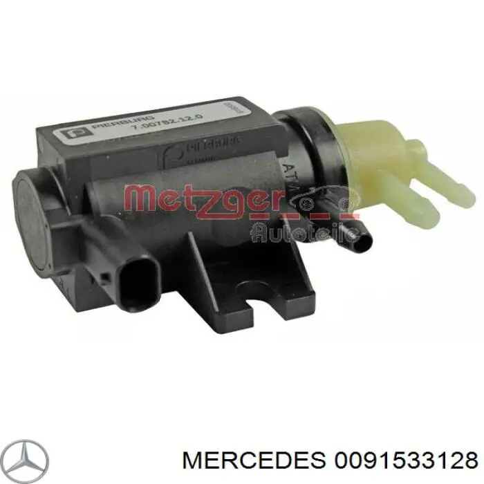 0091533128 Mercedes перетворювач тиску (соленоїд наддуву/EGR)