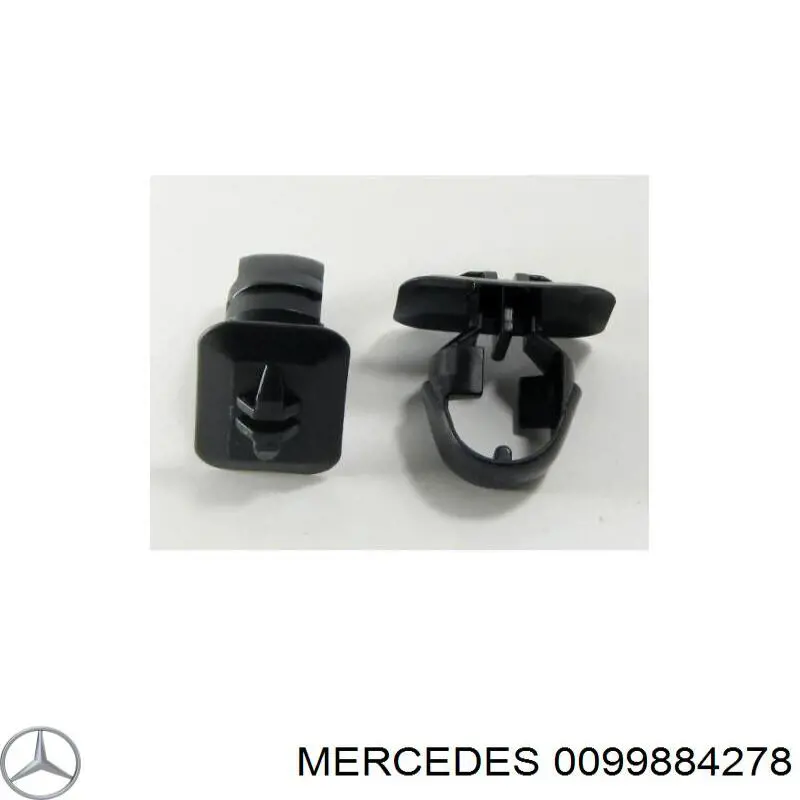 Пістон (кліп) кріплення накладок порогів на Mercedes C (W202)