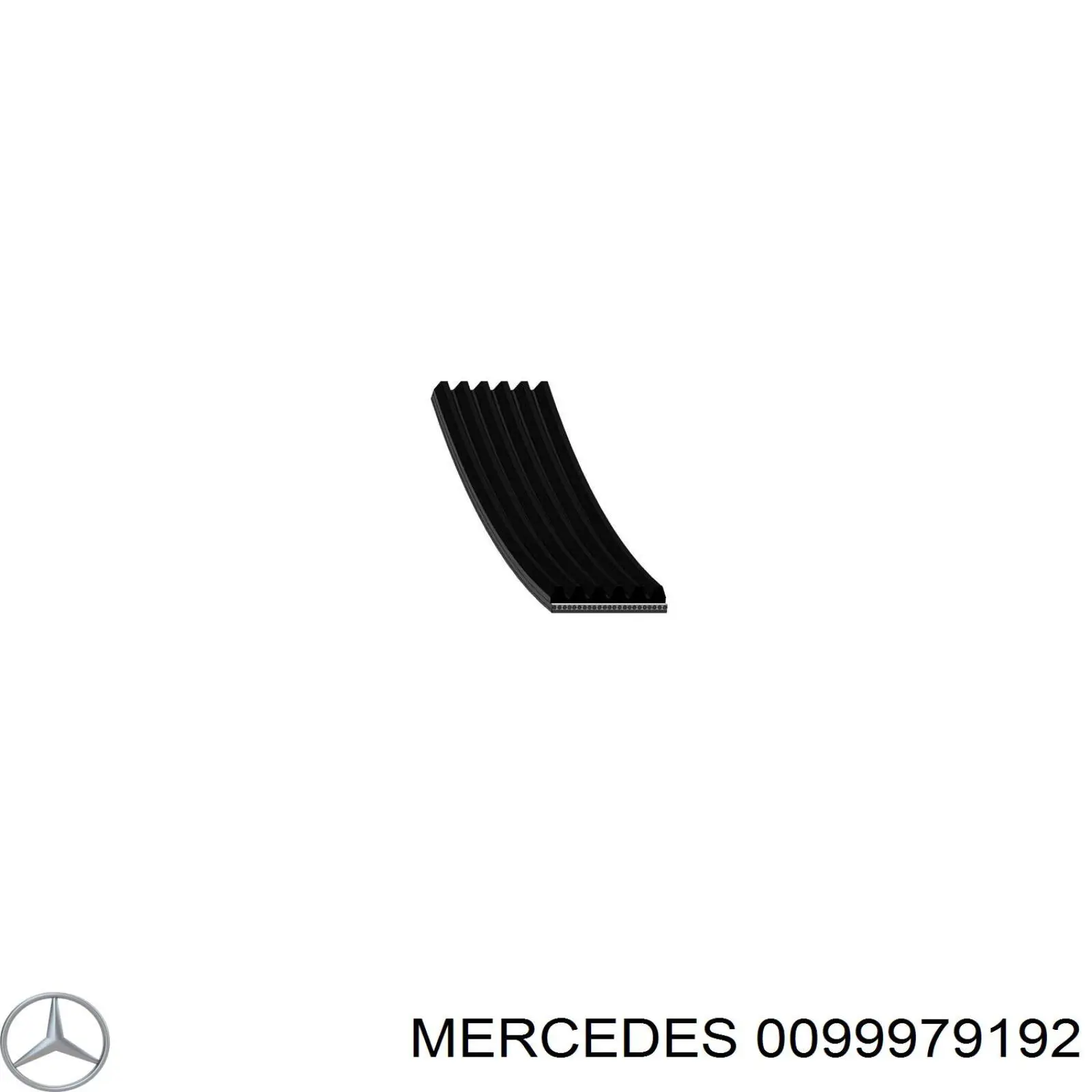0099979192 Mercedes ремінь приводний, агрегатів