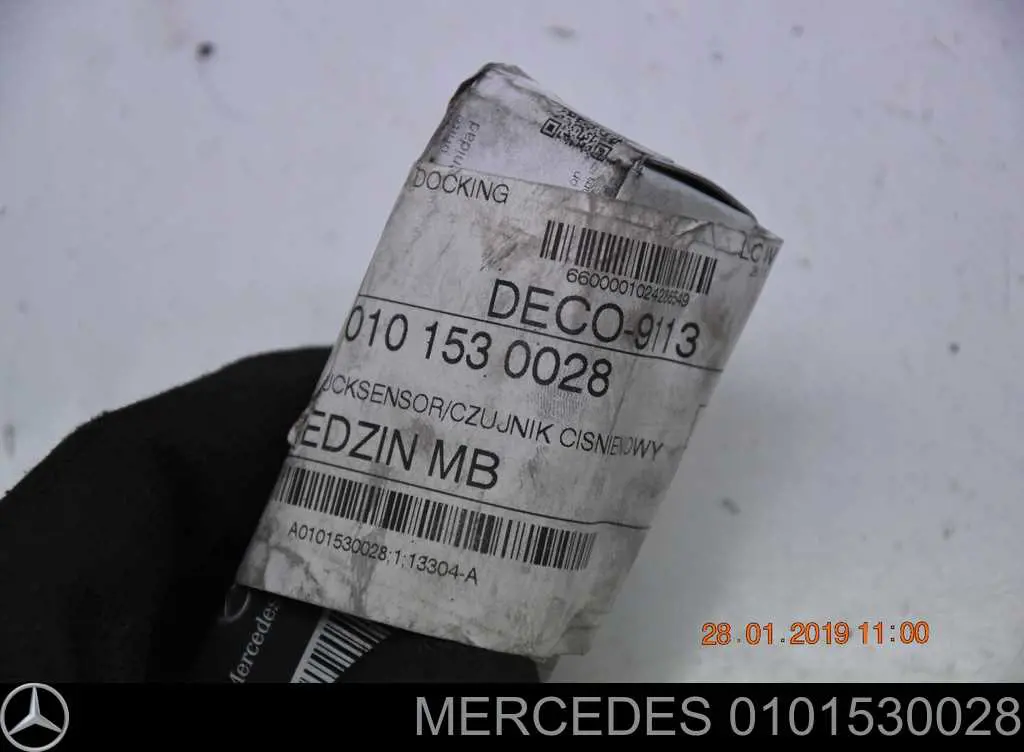 Датчик тиску вихлопних газів Mercedes A0101530028