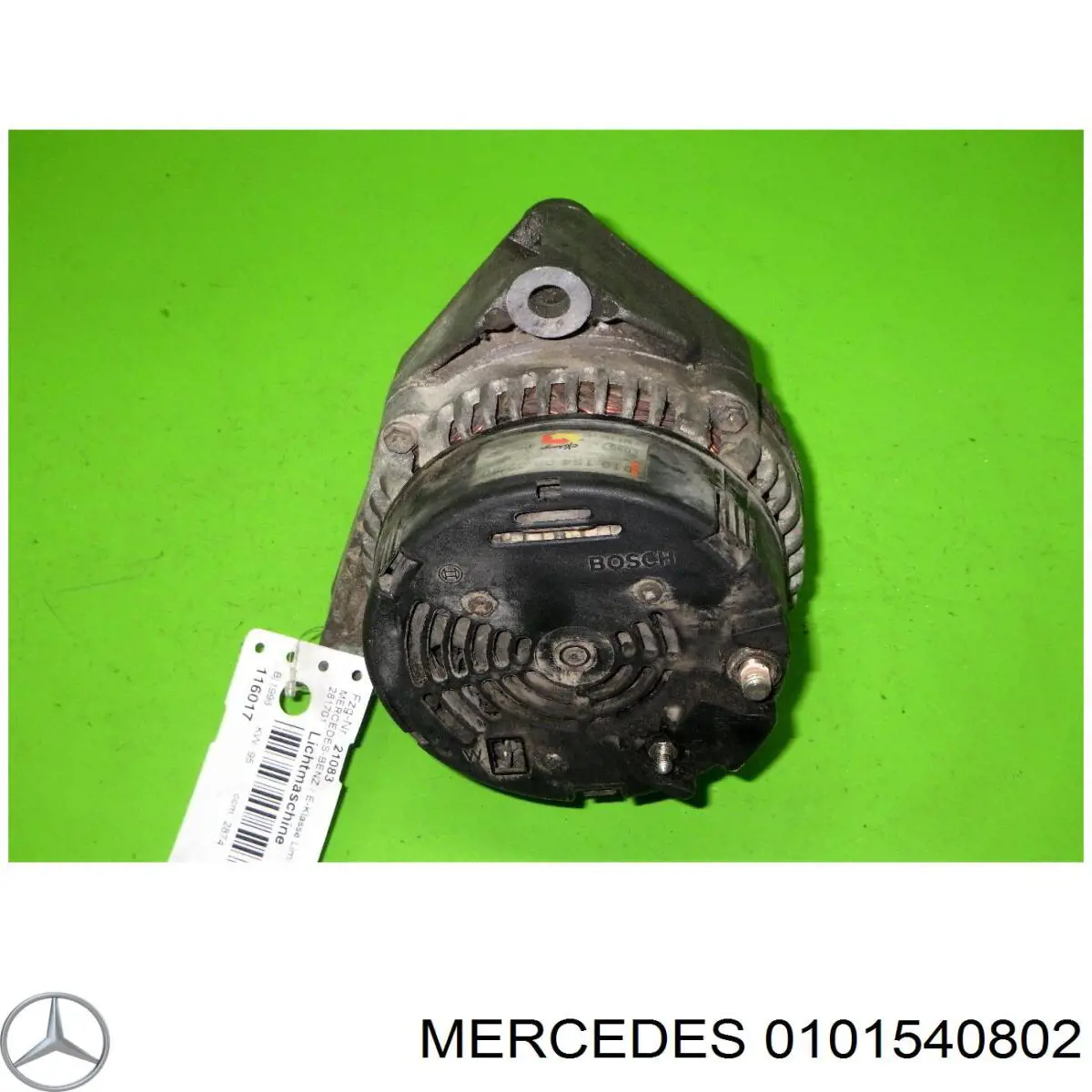 0101540802 Mercedes генератор