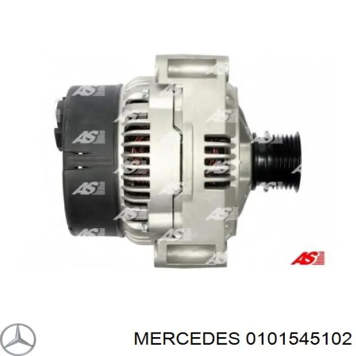 0101545102 Mercedes генератор