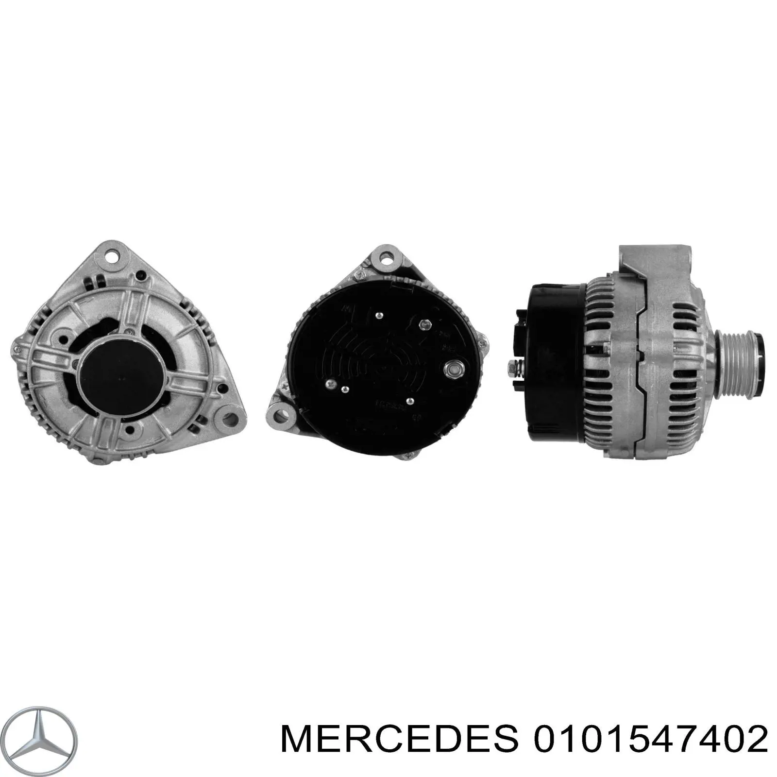 Генератор Mercedes A0101540302 ціна, від 221.27 USD