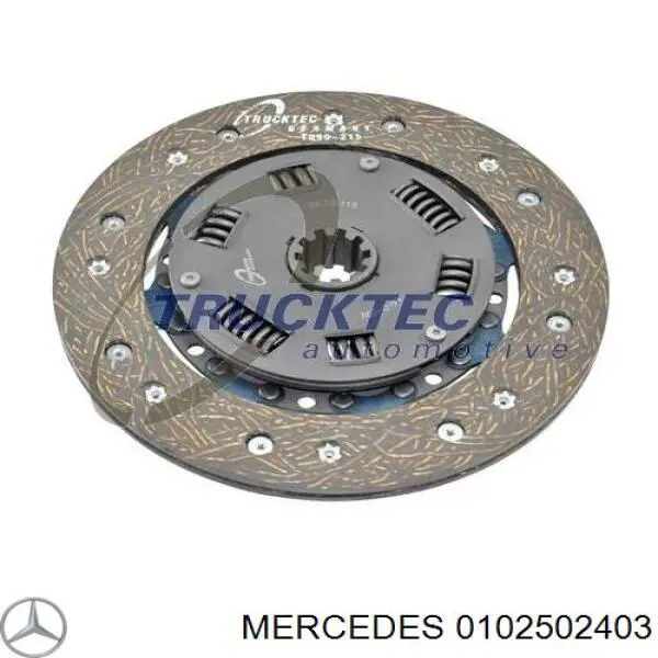 0102502403 Mercedes диск зчеплення