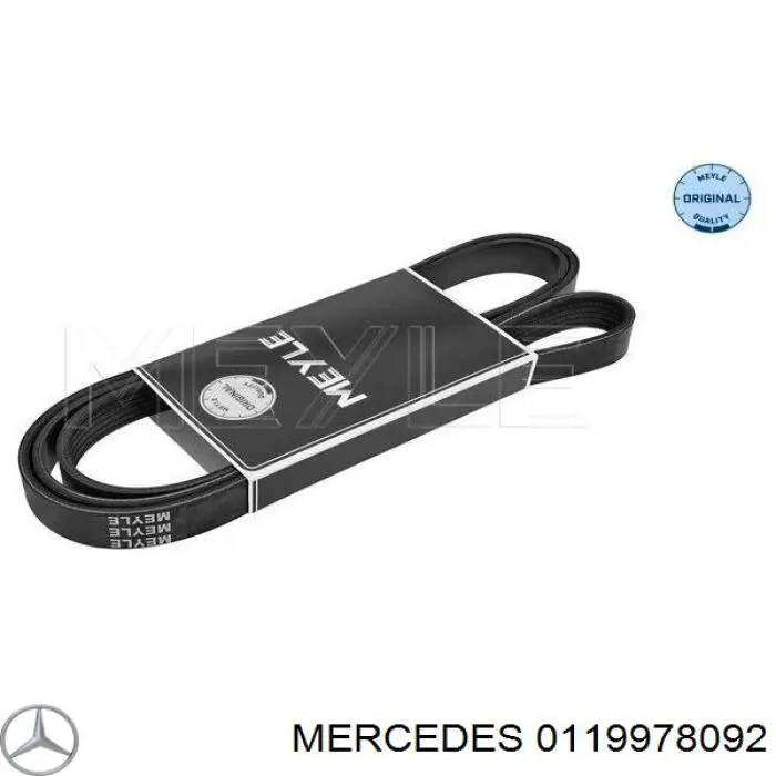 0119978092 Mercedes ремінь приводний, агрегатів