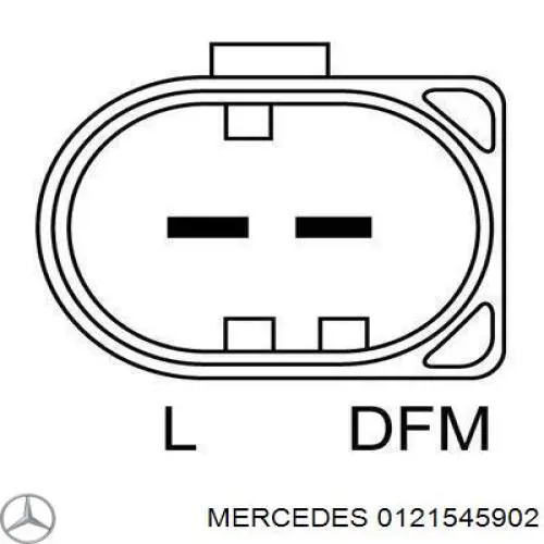 0121545902 Mercedes генератор