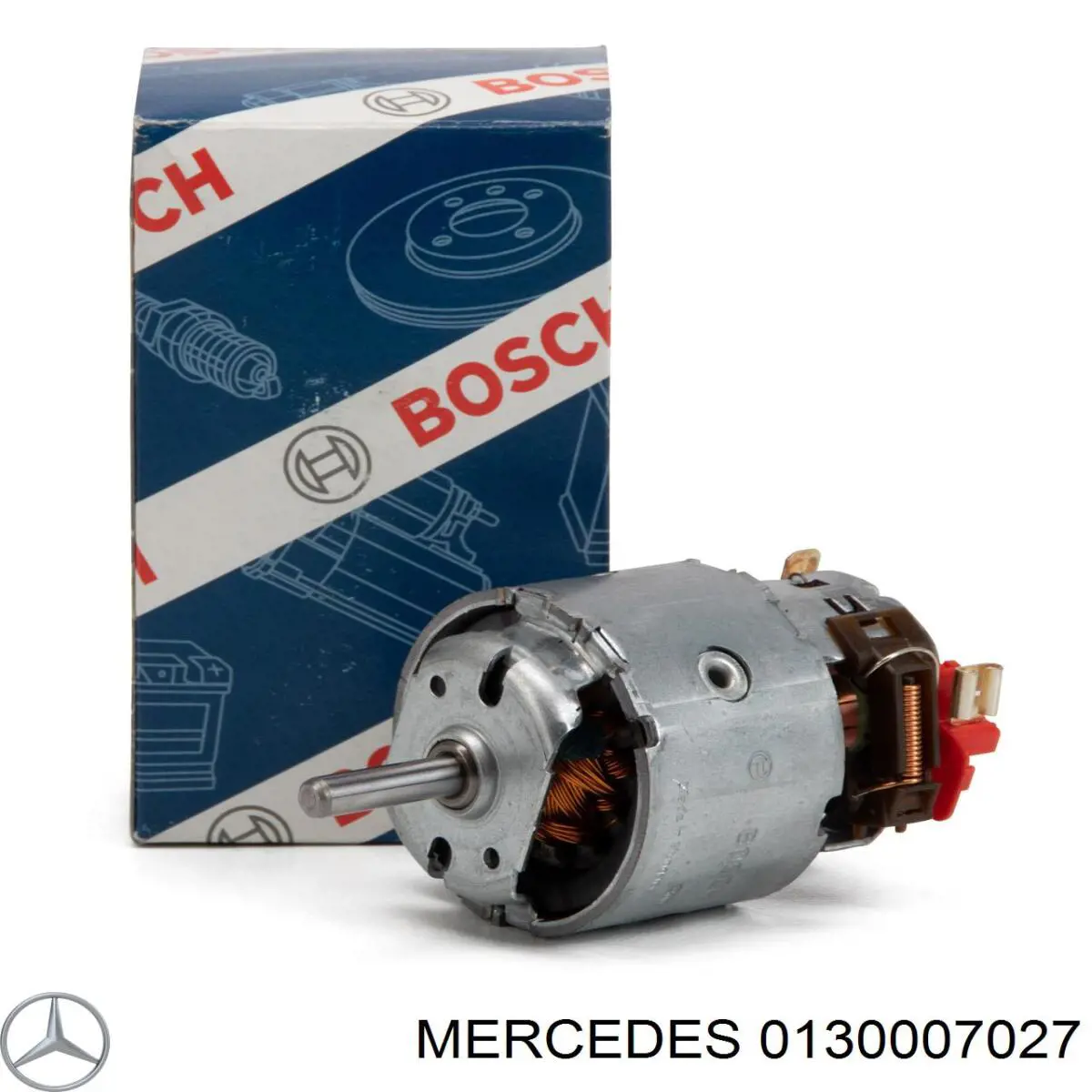 0130007027 Mercedes двигун вентилятора пічки (обігрівача салону)