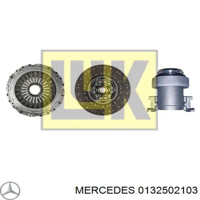 Диск зчеплення 0132502103 Mercedes