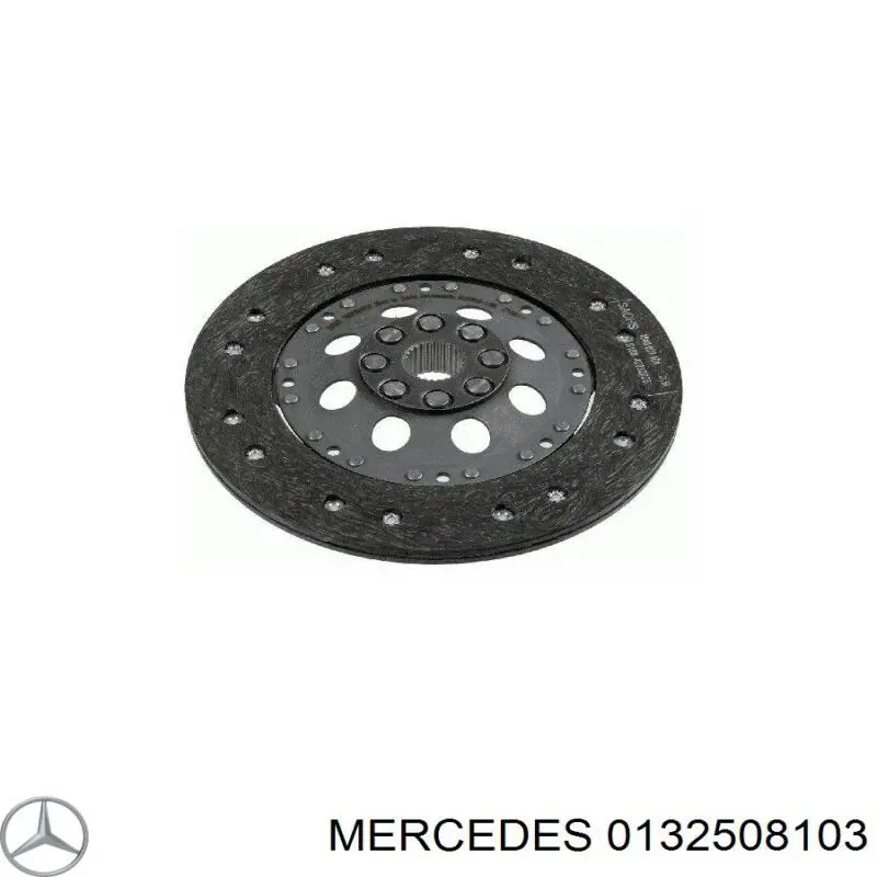 Диск зчеплення ведений Mercedes A0132508103