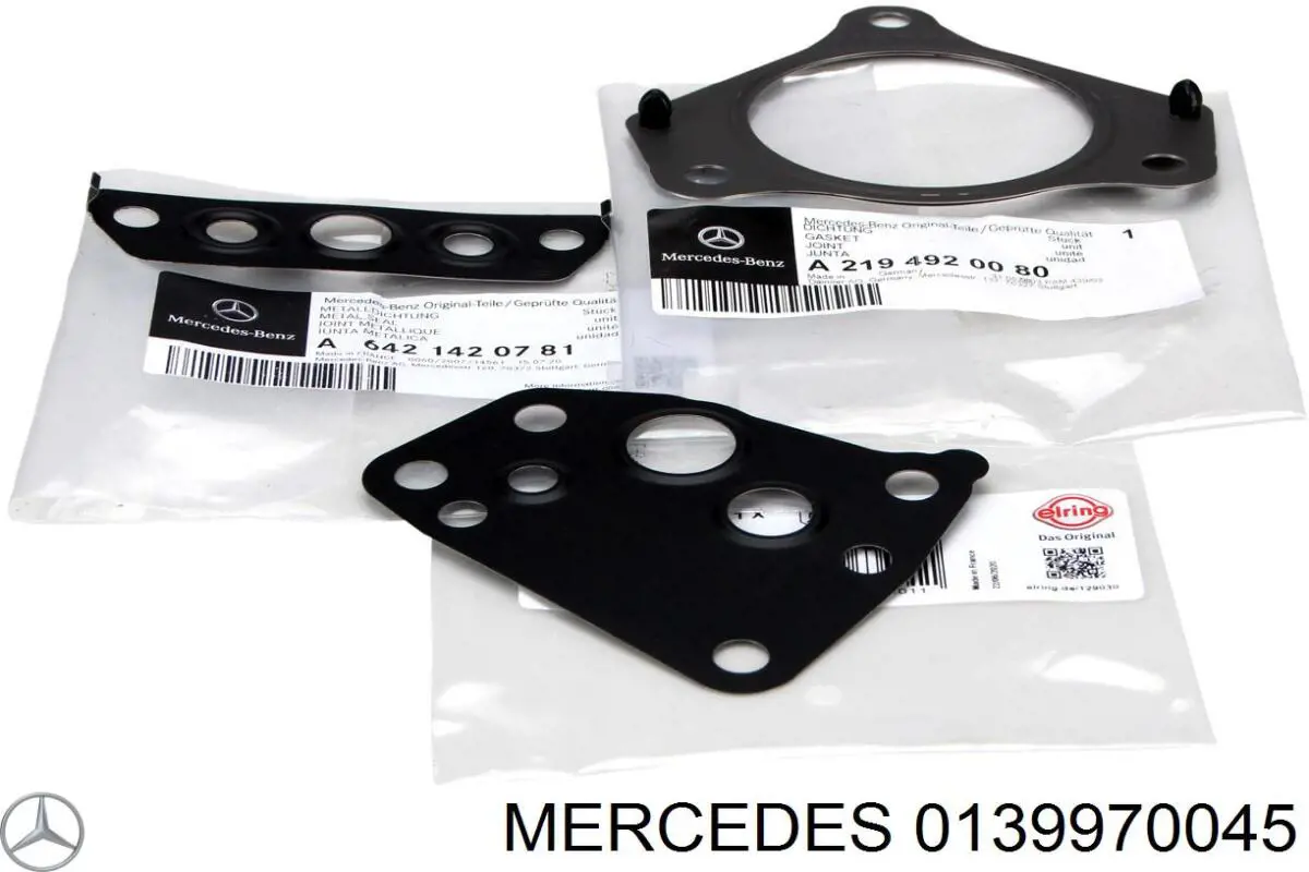 Ущільнююче кільце впускного колектора Mercedes 139970045 ціна, від 0.29 USD