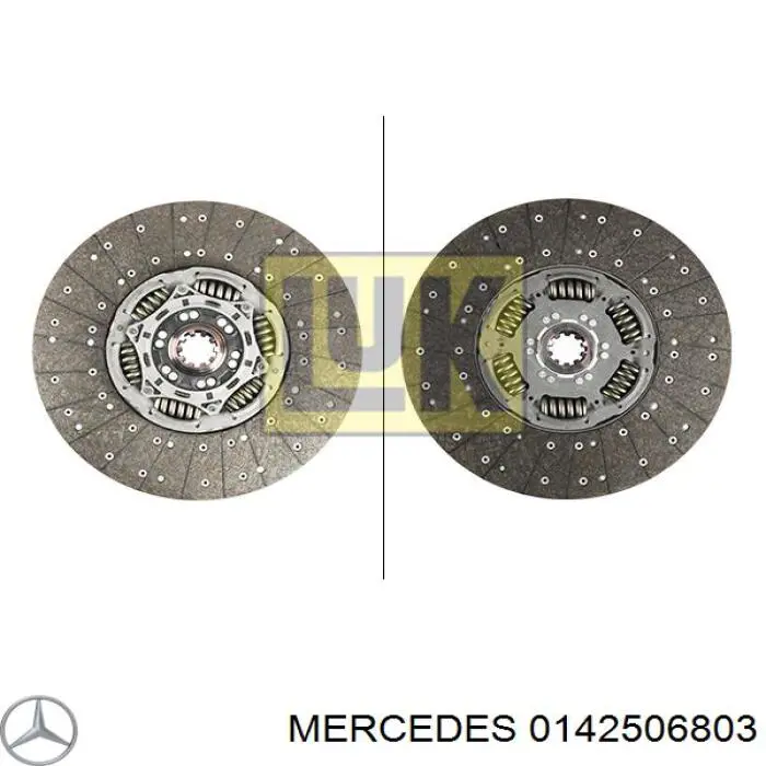 Диск зчеплення 0142506803 Mercedes