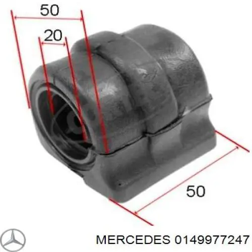 Сальник редуктора заднього моста 149977247 Mercedes