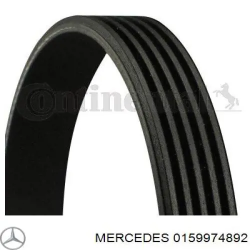 Ремінь приводний, агрегатів 0159974892 Mercedes