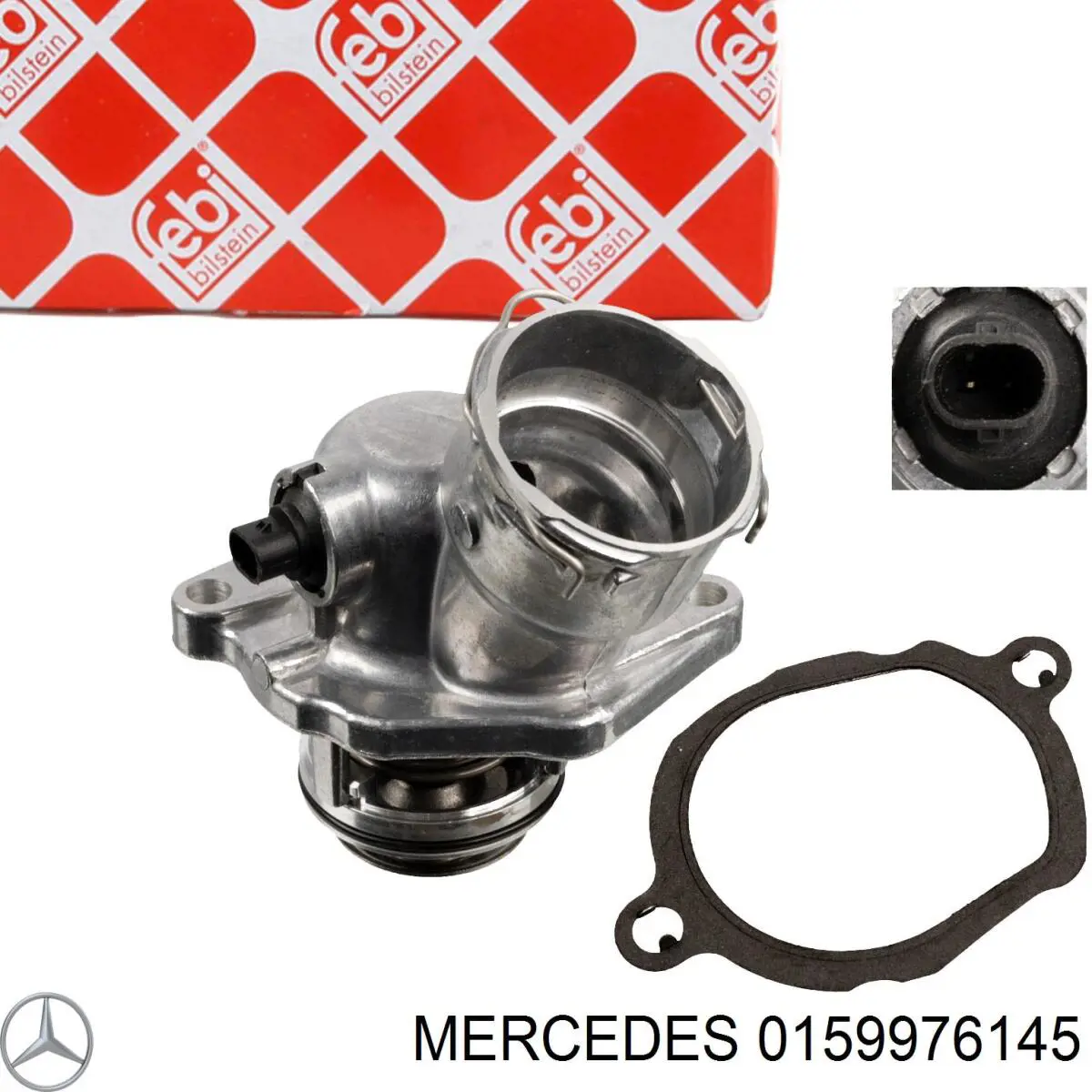 Прокладка термостата на Mercedes S-Class (W221)