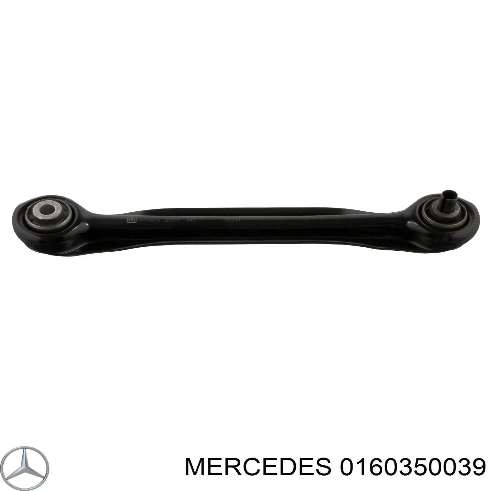 0160350039 Mercedes важіль/тяга задньої підвіски подовжній нижній, лівий/правий