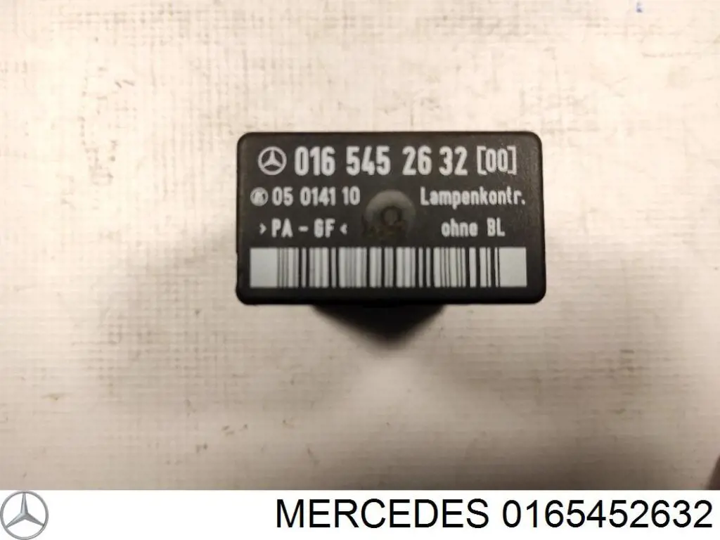 0165452632 Mercedes модуль керування (ебу контролю справності ламп)