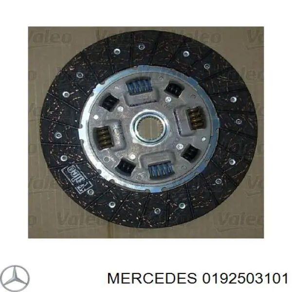 Комплект зчеплення (3 частини) 0192503101 Mercedes