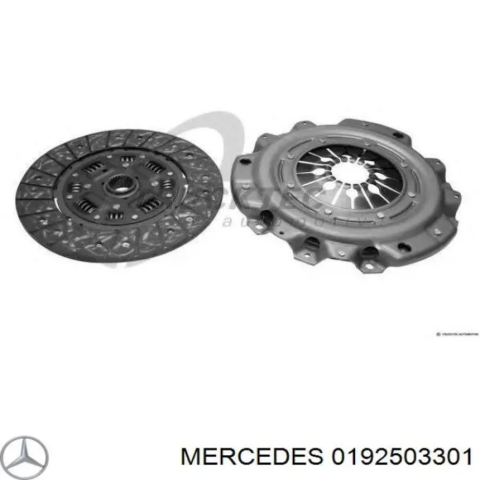 0192503301 Mercedes комплект зчеплення (3 частини)