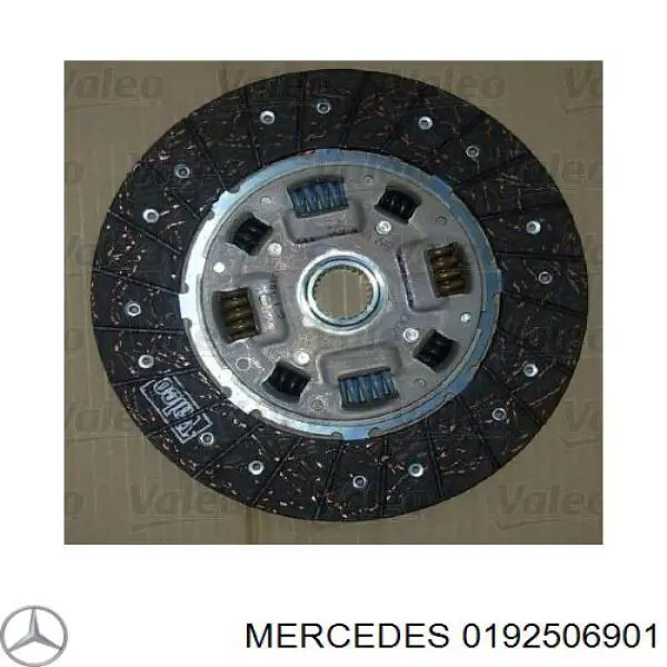 0192506901 Mercedes комплект зчеплення (3 частини)