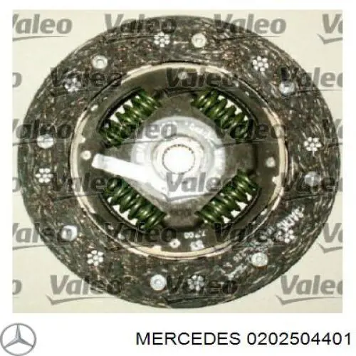 Комплект зчеплення (3 частини) A0152505801 Mercedes