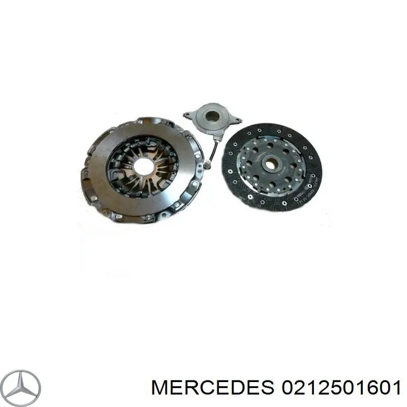 0212501601 Mercedes комплект зчеплення (3 частини)