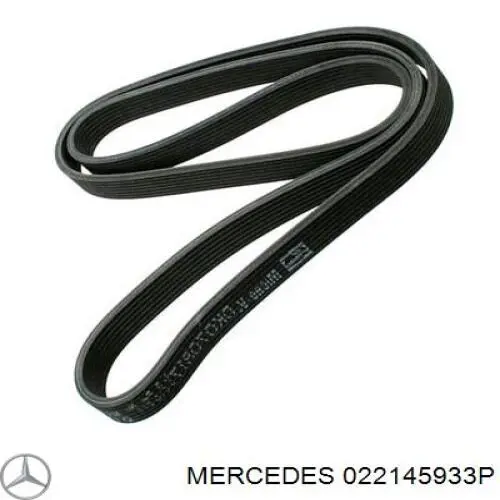 Ремінь приводний, агрегатів 022145933P Mercedes