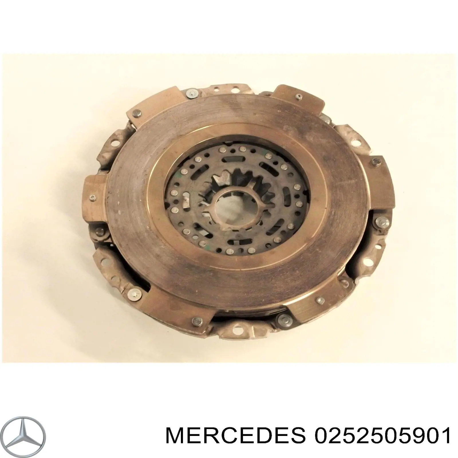 A0252509601 Mercedes комплект зчеплення (3 частини)