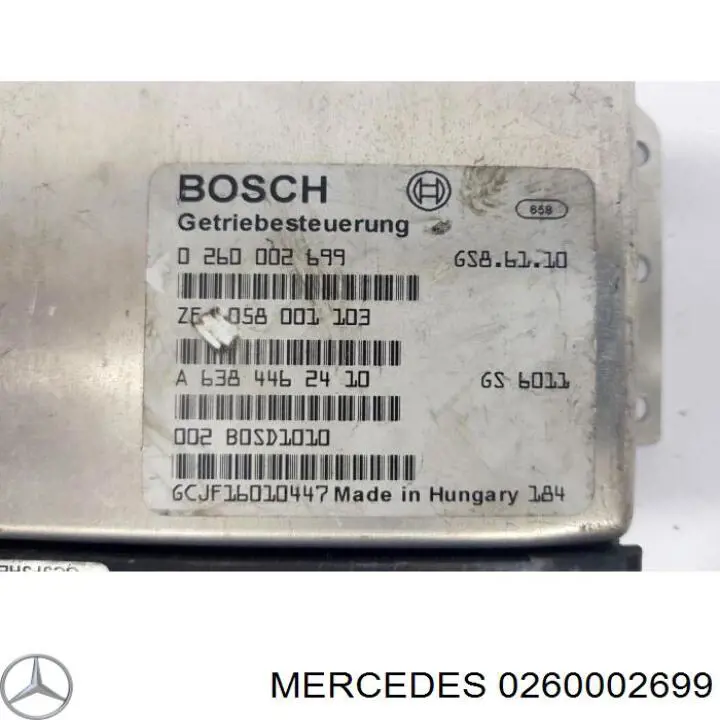 0260002699 Mercedes 
