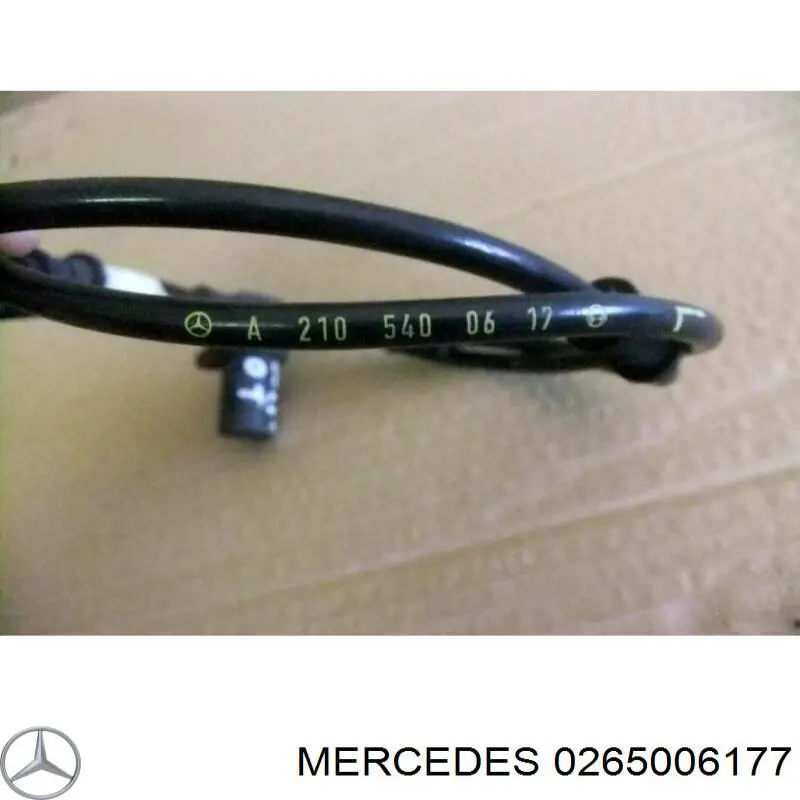 Датчик АБС задній лівий Mercedes 0265006177 ціна, від 16.39 USD