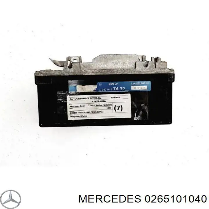 0265101040 Mercedes модуль керування (ебу АБС (ABS))
