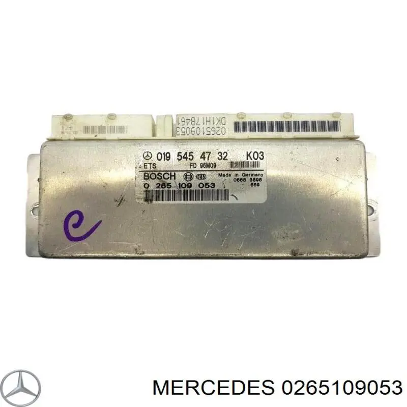 Блок керування контролю тяги (ETS) на Mercedes E (S210)