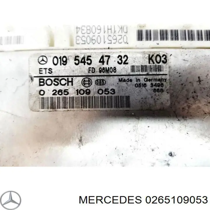 Блок керування контролю тяги (ETS) Mercedes 0265109053 ціна, від 3.04 USD