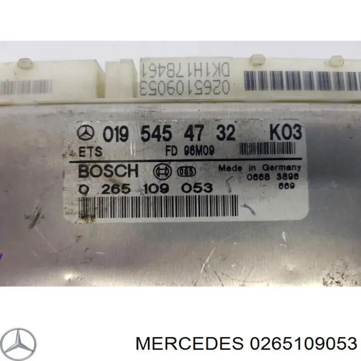 Купити 0265109053 Mercedes Блок керування контролю тяги (ETS)