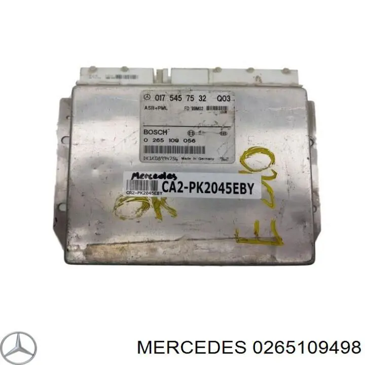 A0295455032 Mercedes Модуль управління ESP