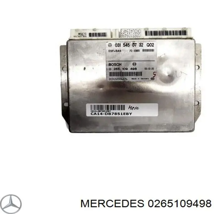 Блок керування ESP Mercedes A0295455032 ціна, від 11.79 USD