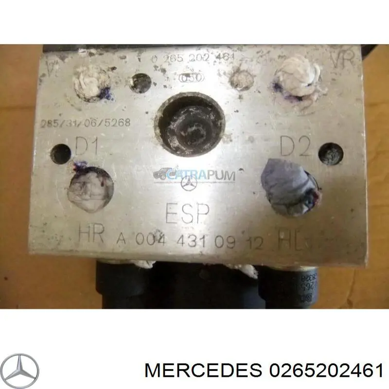 Блок АБС 0265202461 Mercedes