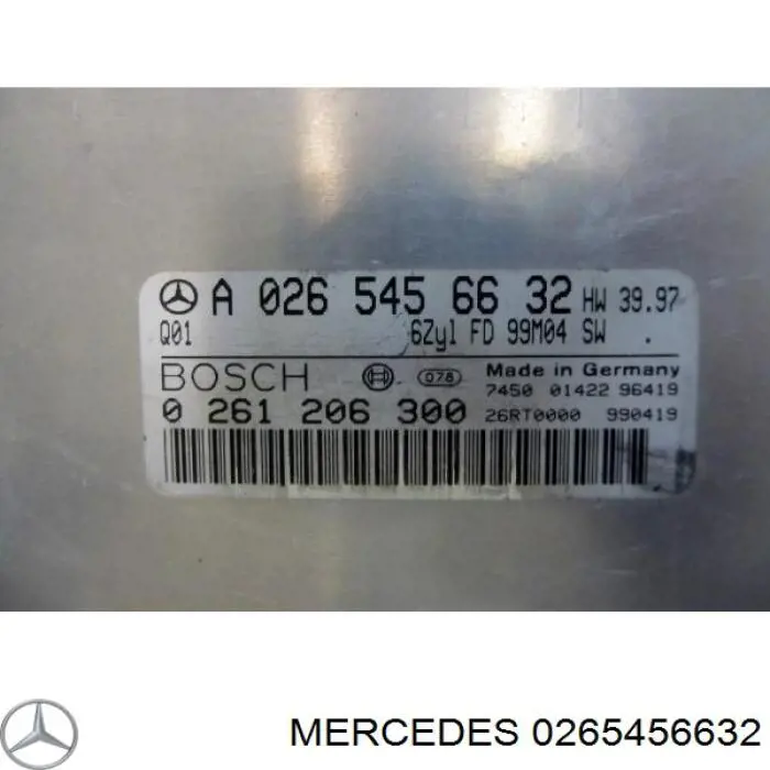 Модуль (блок) керування (ЕБУ) двигуном на Mercedes S (W140)