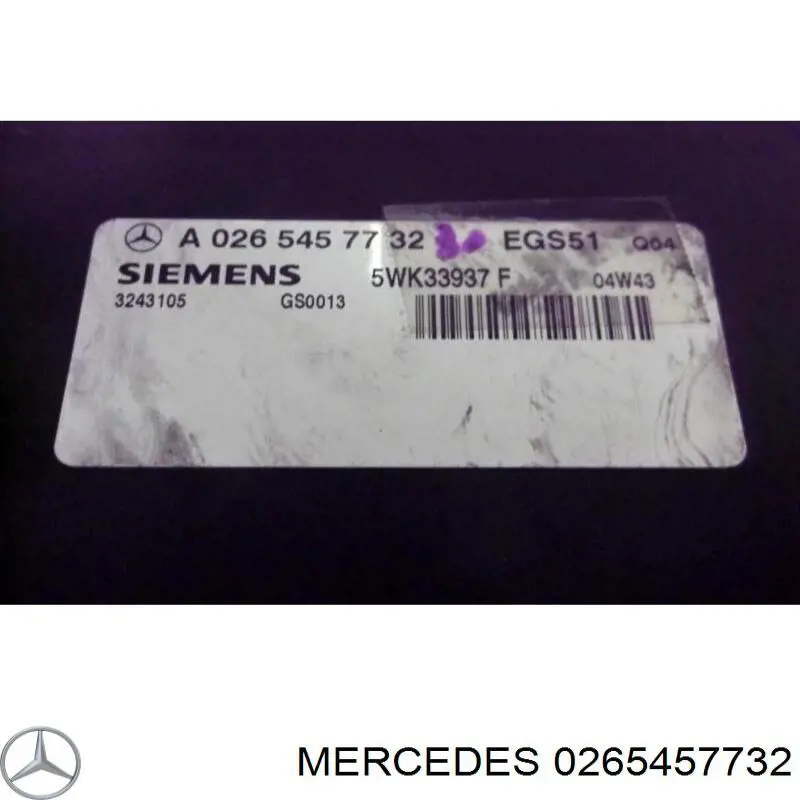  A0265457732 Mercedes