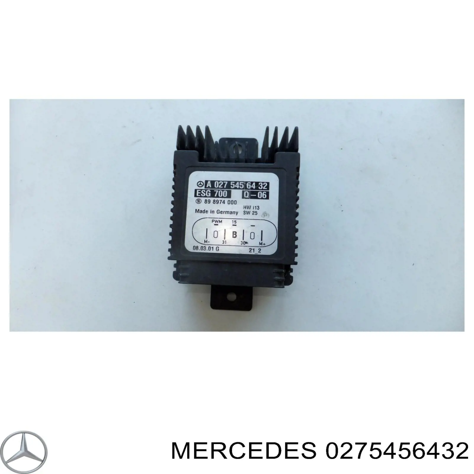 Регулятор оборотів вентилятора на Mercedes S-Class (W220)